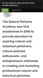 Mobile Screenshot of naturalperfumeacademy.com